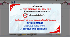 Desktop Screenshot of duyanhco.com